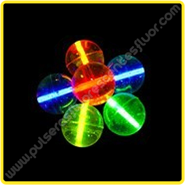 Pelotas de Goma Fluorescentes (2 uds) Pelotas de Goma Fluorescentes (2 uds)