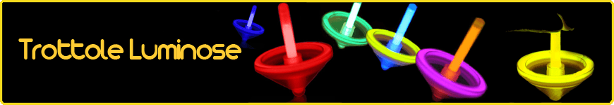 trottole luminose fluo trottole luminose fluo