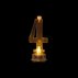 4 Velas con 4 Intermitente