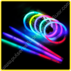 Pulseras Fluorescentes Tricolor (100 uds)