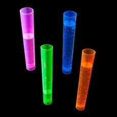 Vasos Neon Tubo de Ensayo (20 Unidades)