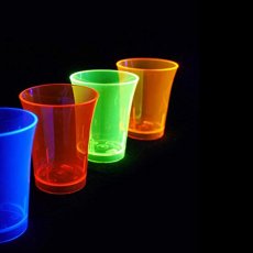 Vasos Neon de Chupito (50 unidades)