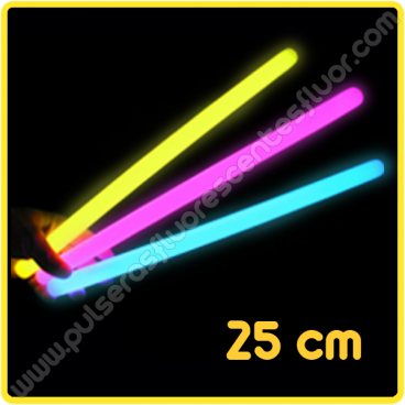 Barrita Fluorescente 25 cm (25 uds)