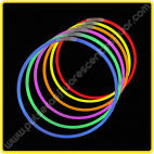 Collares Fluorescentes Unicolor (50 uds)