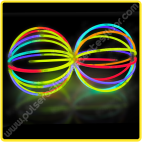Esferas Fluorescentes Bicolor