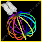 Esferas Fluorescentes Unicolor