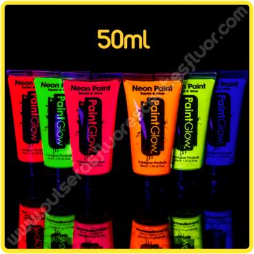Pintura Fluorescente Corporal 50 ml Pintura Fluorescente Corporal 50 ml