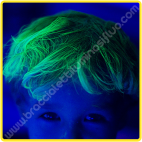 Gel para Cabello Fluorescente UV