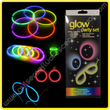 Fiesta Fluorescente Pack Completo (1 ud)