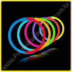 Pulseras Fluorescentes Bicolor (100 uds)