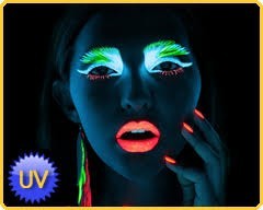 Maquillaje Fluorescente Neon