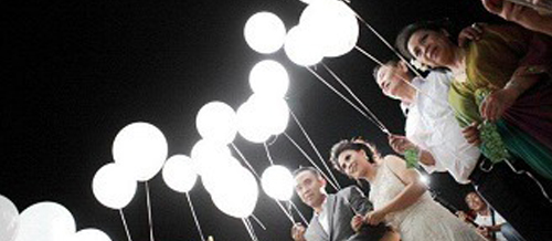 globos luminosos led para bodas