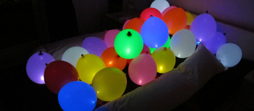 globos led para decorar
