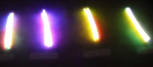 glow sticks barritas de neon