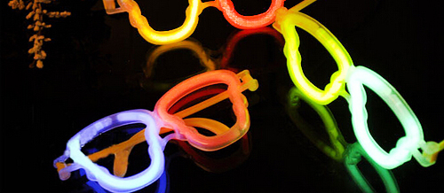 gafas fluorescentes para fiestas