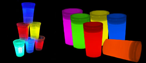 vasos fluorescentes comprar