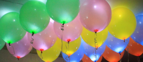 comprar globos que se iluminan