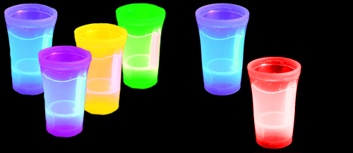 comprar vasos neon con luz