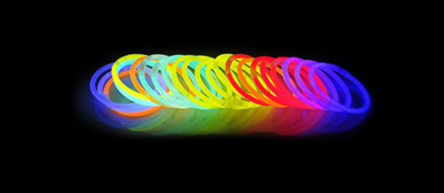 Pulseras Luminosas Bicolor