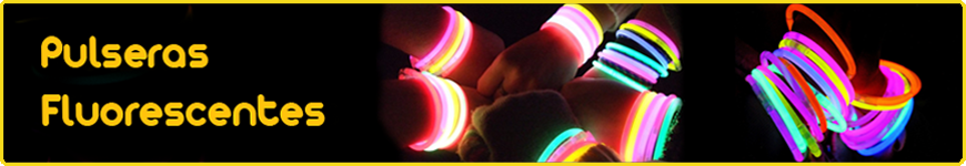 pulseras luminosas